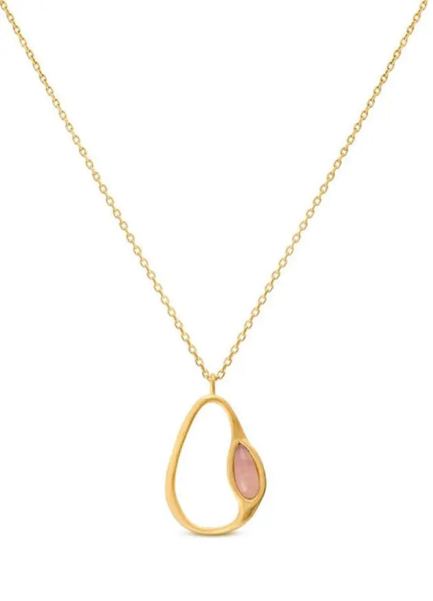 Meandres Golden Necklace